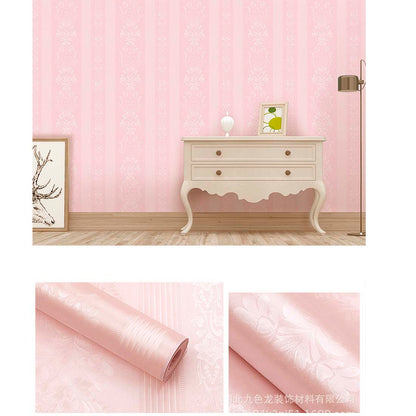 Papel Vinilo Adhesivo De 45 cm x 10 mts Rosa
