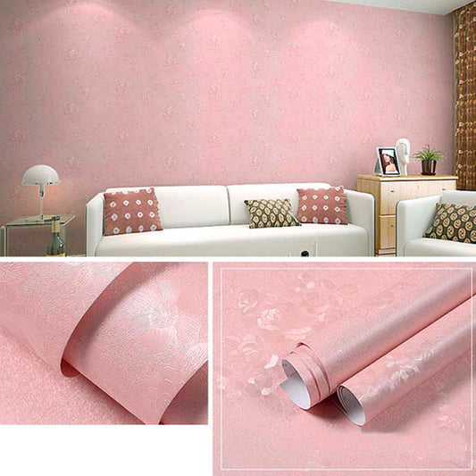 Papel Vinilo Adhesivo De 45 cm x 10 mts Rosa