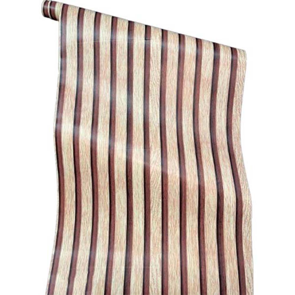 Papel Vinilo Adhesivo De 45 cm x 10 mts Madera