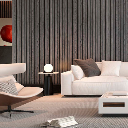 Papel Vinilo Adhesivo De 45 cm x 10 mts Madera Gris