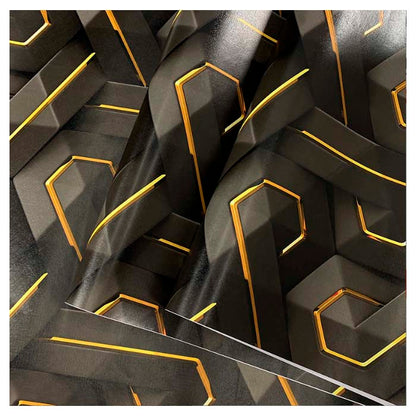 Papel Vinilo Adhesivo De 45 cm x 10 mts Efecto 3D