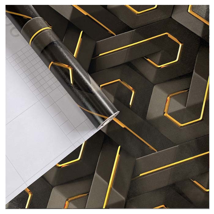 Papel Vinilo Adhesivo De 45 cm x 10 mts Efecto 3D