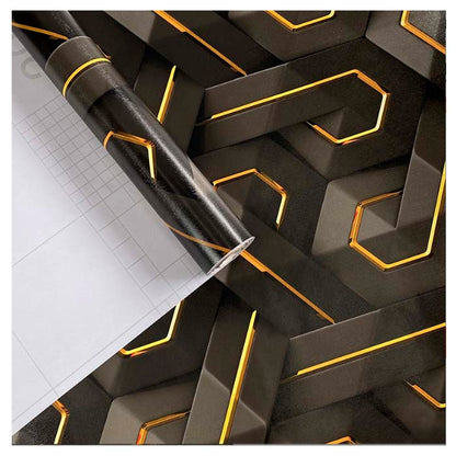 Papel Vinilo Adhesivo De 45 cm x 10 mts Efecto 3D