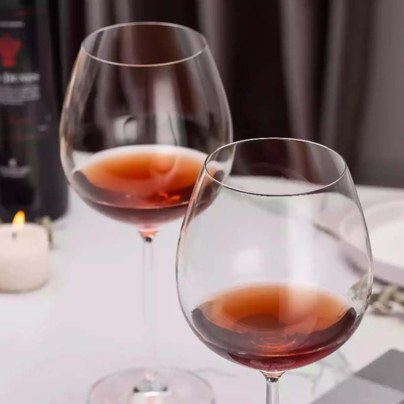 Copas de Vino Tinto Edelita 740 ml Set x 6 Piezas