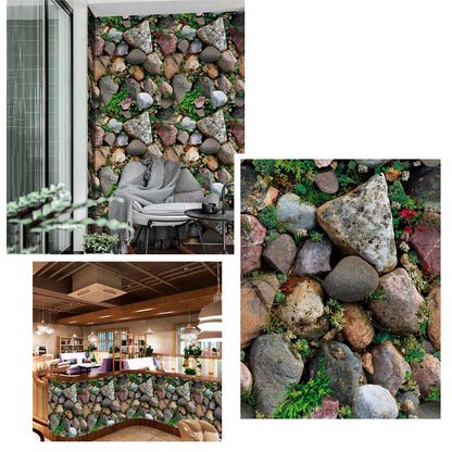Papel Vinilo Adhesivo De 45 cm x 10 mts Rocas