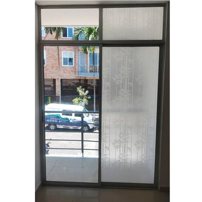 Papel Adhesivo Tipo Vitral Diseño Bambu De 2 mts x 90 mts
