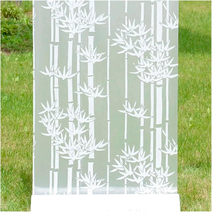 Papel Adhesivo Tipo Vitral Diseño Bambu De 2 mts x 90 mts