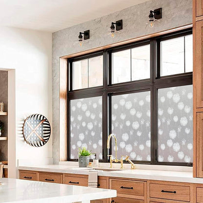 Papel Adhesivo Tipo Vitral Diente De Leon De 2 mts x 90 mts