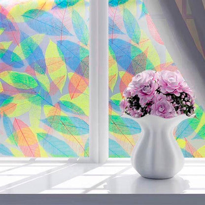 Papel Adhesivo Tipo Vitral Diseño Hojas De 2 mts x 90 mts