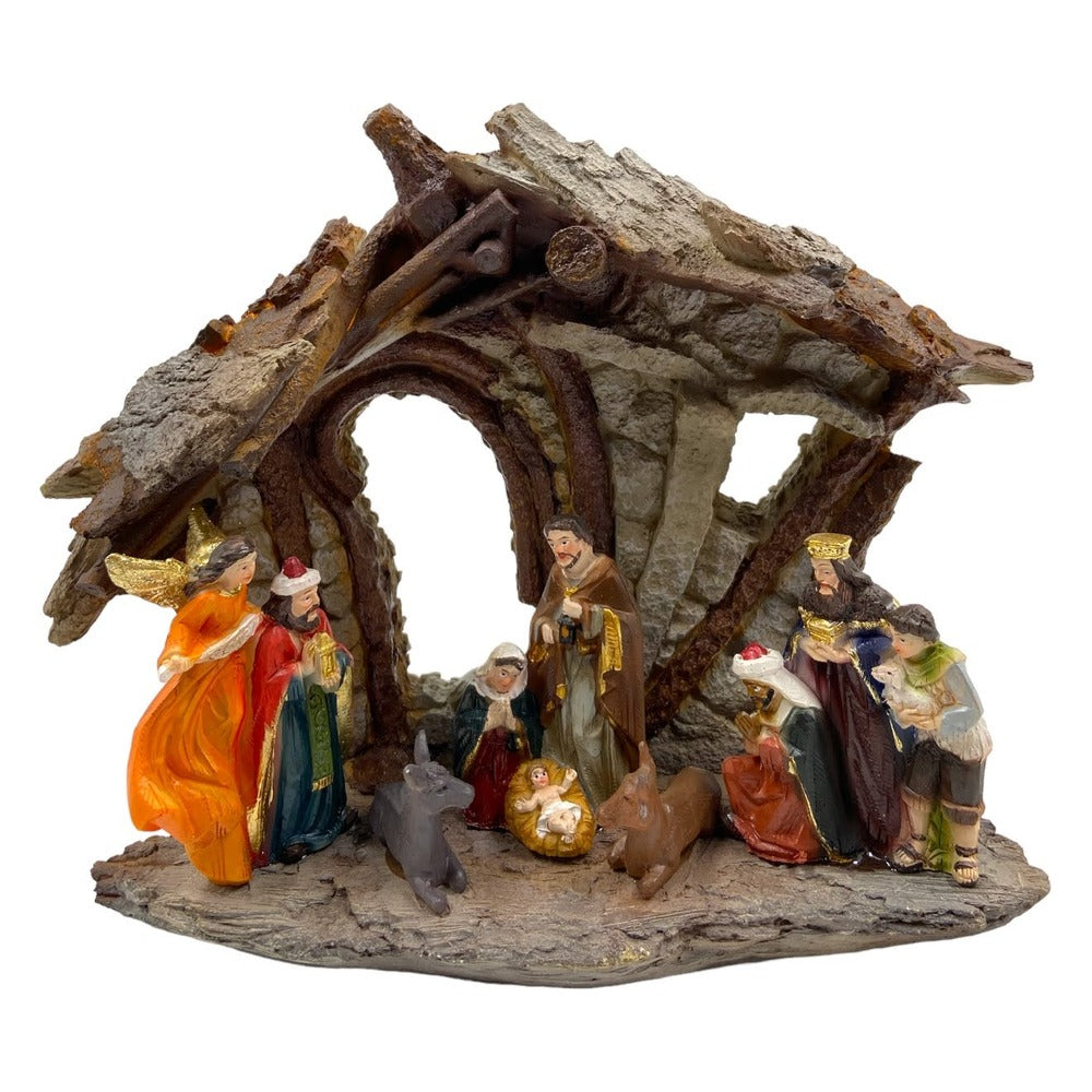 Nacimiento Pesebre De 19x23 Cm
