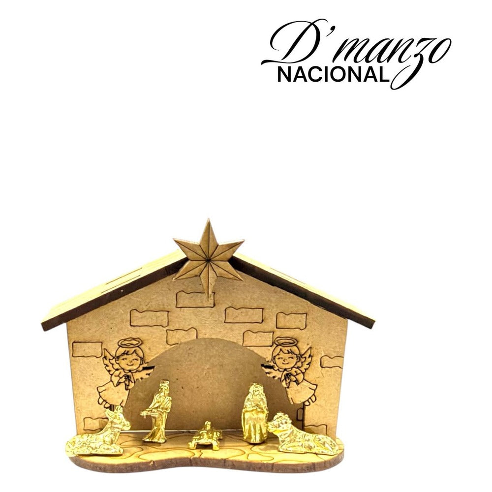 Nacimiento Pesebre De 7x5 Cm