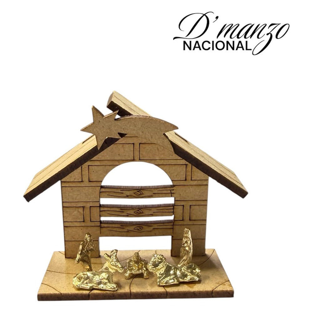 Nacimiento Pesebre De 6.5 x 7 cm
