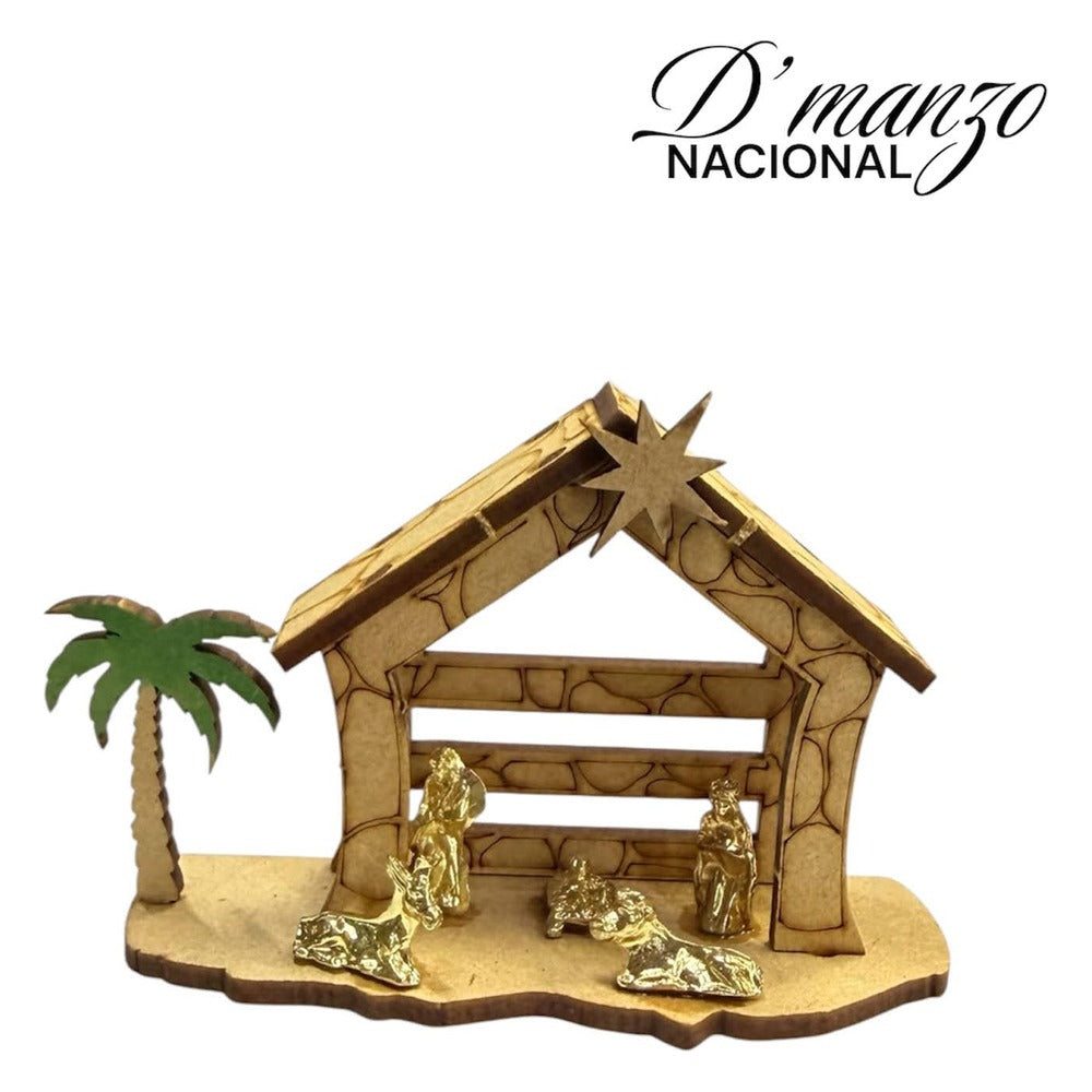 Nacimiento Pesebre De 9x5.5 cm
