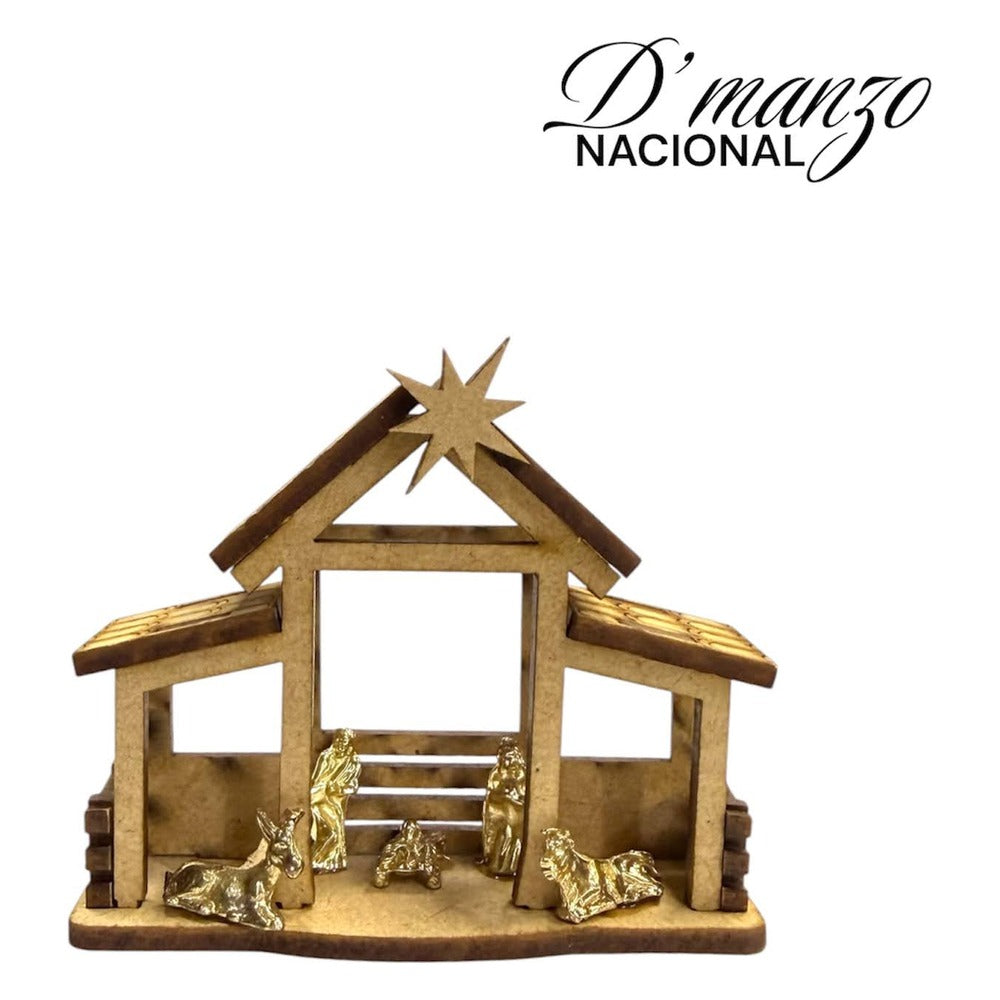 Nacimiento Pesebre De 7x5.5 Cm