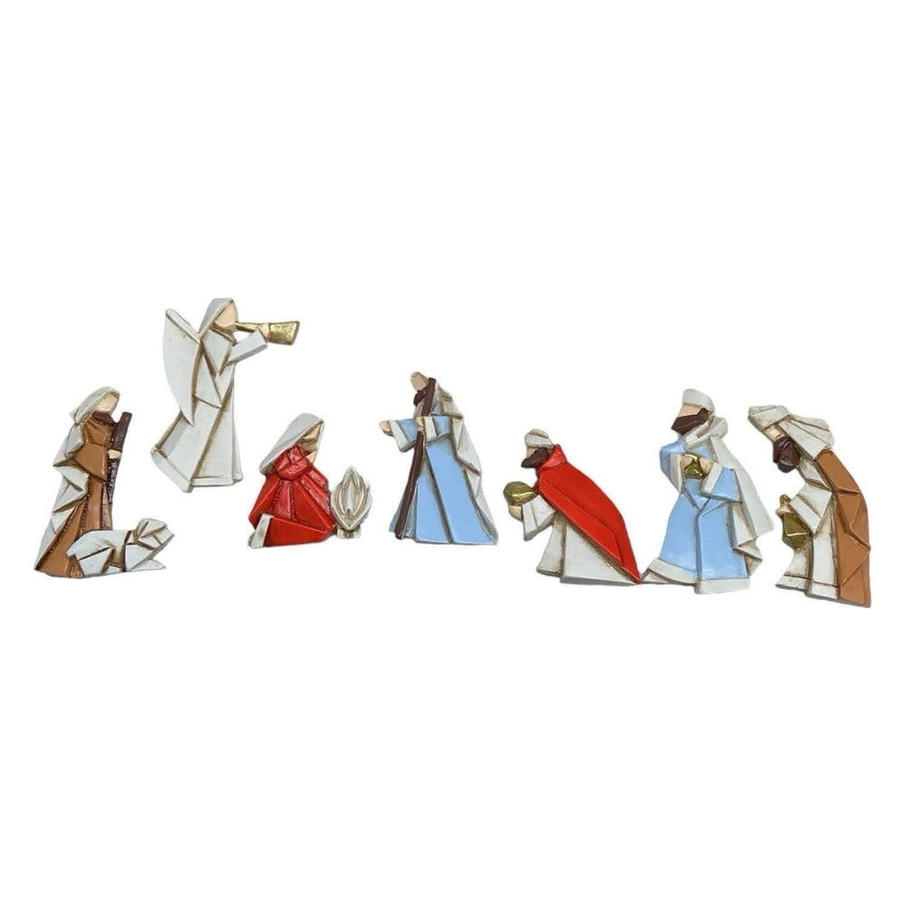 Pesebre Origami Imán 5.5 cm