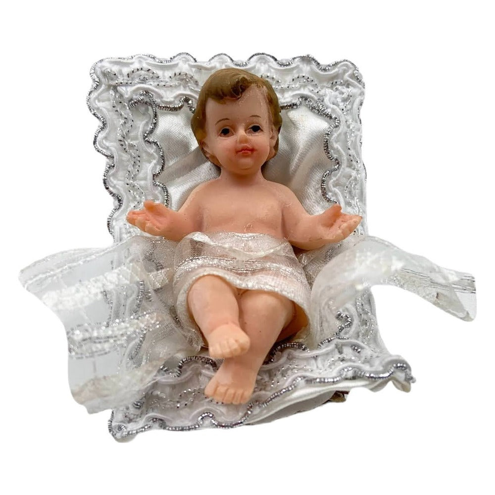 Niño Dios 8 Cm En Marmolina