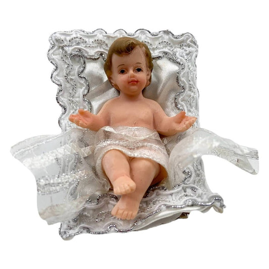 Niño Dios 8 Cm En Marmolina