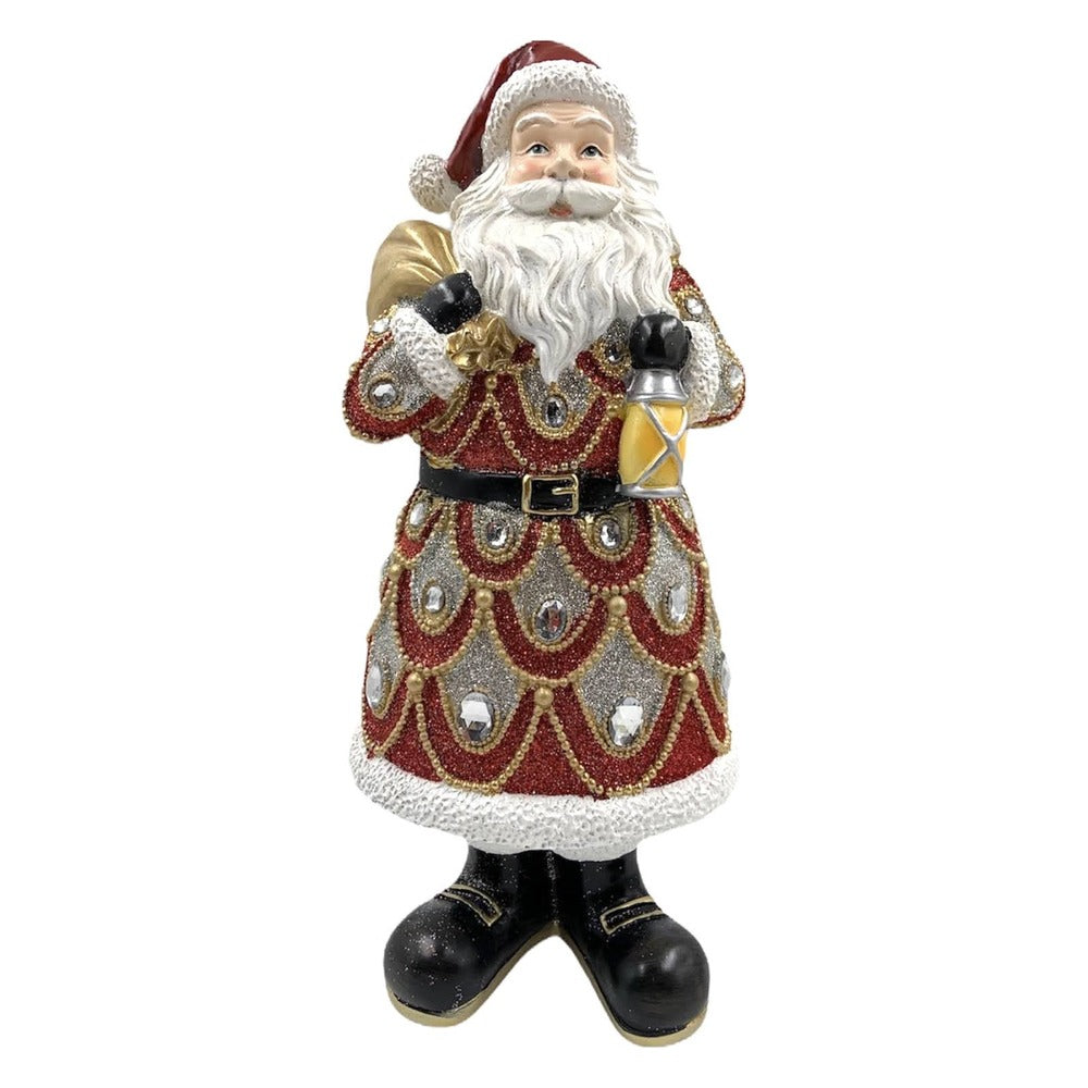 Muñeco De Santa De 37 cm Rojo